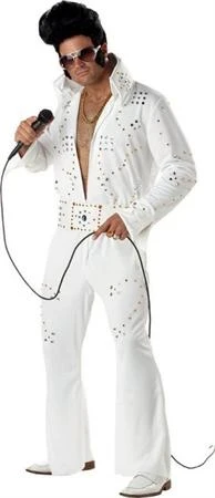 California Costumes Decades Rock Legend Jeweled Jumpsuit