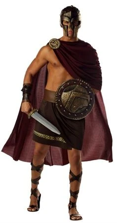California Costumes Spartan Warrior Greek & Roman, Egyptian, Barbarian