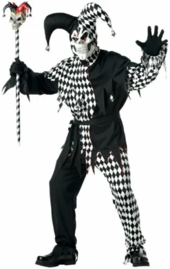 California Costumes Evil Jester Plus Halloween & Horror