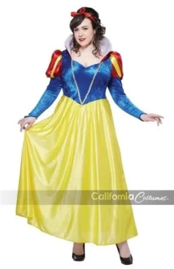 California Costumes Storybook & Fairytale Snow White Plus