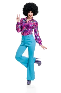 Charades Women's Disco 70's Bellbottoms