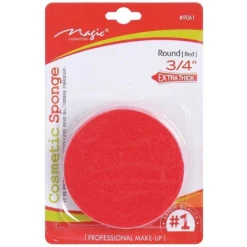 Bee Sales Extra Thick Red Cosmetic Sponge Makeup Tools & Accessories