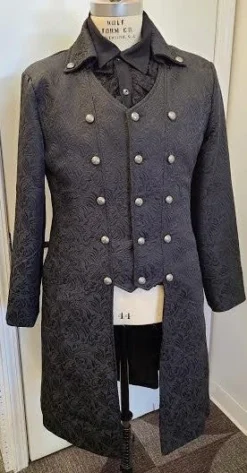 Hearts & Roses London Gothic Men's Garrick Coat