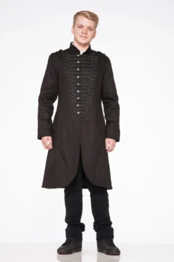 Hearts & Roses London Men's Military Coat