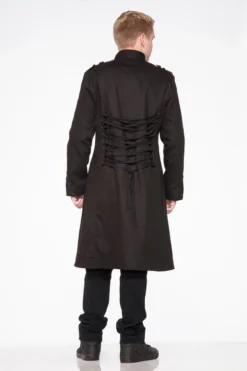 Hearts & Roses London Men's Military Coat