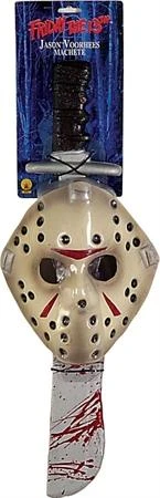 Rubies Jason Mask W-Machete
