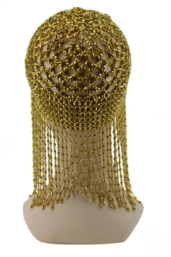 Western Fashion Mesh Beaded Cap Greek/Roman, Egyptian & Barbarian 14 Western Fashion Mesh Beaded Cap Greek/Roman, Egyptian & Barbarian