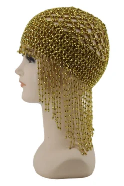 Western Fashion Mesh Beaded Cap Greek/Roman, Egyptian & Barbarian 13 Western Fashion Mesh Beaded Cap Greek/Roman, Egyptian & Barbarian