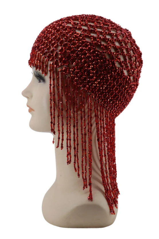 Western Fashion Mesh Beaded Cap Greek/Roman, Egyptian & Barbarian 11 Western Fashion Mesh Beaded Cap Greek/Roman, Egyptian & Barbarian