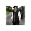 Pirate Dressing Vest Capt De Lisle Black 1 Pirate Dressing Vest Capt De Lisle Black