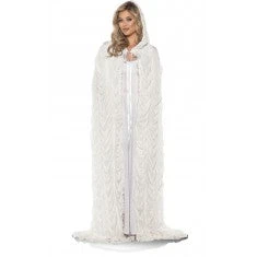 Underwraps Capes Coffin Cape In Black Or White