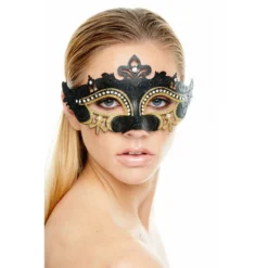 Kayso International Inc. Mask W/ Rhinestone Eyebrow