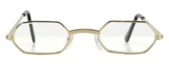 Elope Mr & Mrs Claus Gold-Clear Glasses & Sunglasses