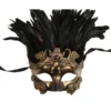Kayso International Inc. Gladiator Masquerade Mask With Black Feathers Masquerade Masks 2 Kayso International Inc. Gladiator Masquerade Mask With Black Feathers Masquerade Masks