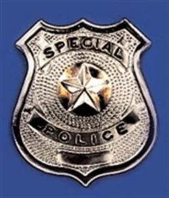 Loftus International Badge Special Police Silver