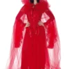 Rubies Red Tulle Cape Capes 1 Rubies Red Tulle Cape Capes
