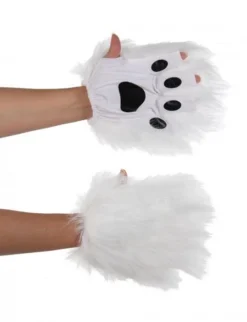 Elope Fingerless Paws White Circus & Animals