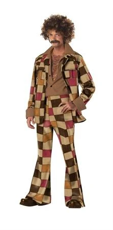 California Costumes Disco Sleazeball Decades