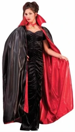 Forum Novelty Reversible Vampire Cape Black/Red