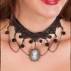 Western Fashion Choker Cameo W/Swags 1 Western Fashion Choker Cameo W/Swags