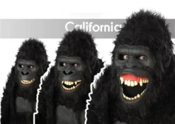 California Costumes Gorilla Ani-Motion Mask