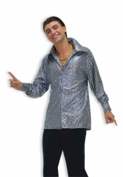 Forum Novelty Hustle Hunk Disco Shirt Plus