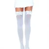 Leg Avenue Hosiery & Lingerie Thigh Hi W-Bow Plus 2 Leg Avenue Hosiery & Lingerie Thigh Hi W-Bow Plus