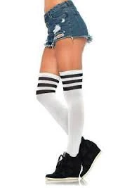 Leg Avenue Hosiery & Lingerie Athletic Thigh Hi O/S