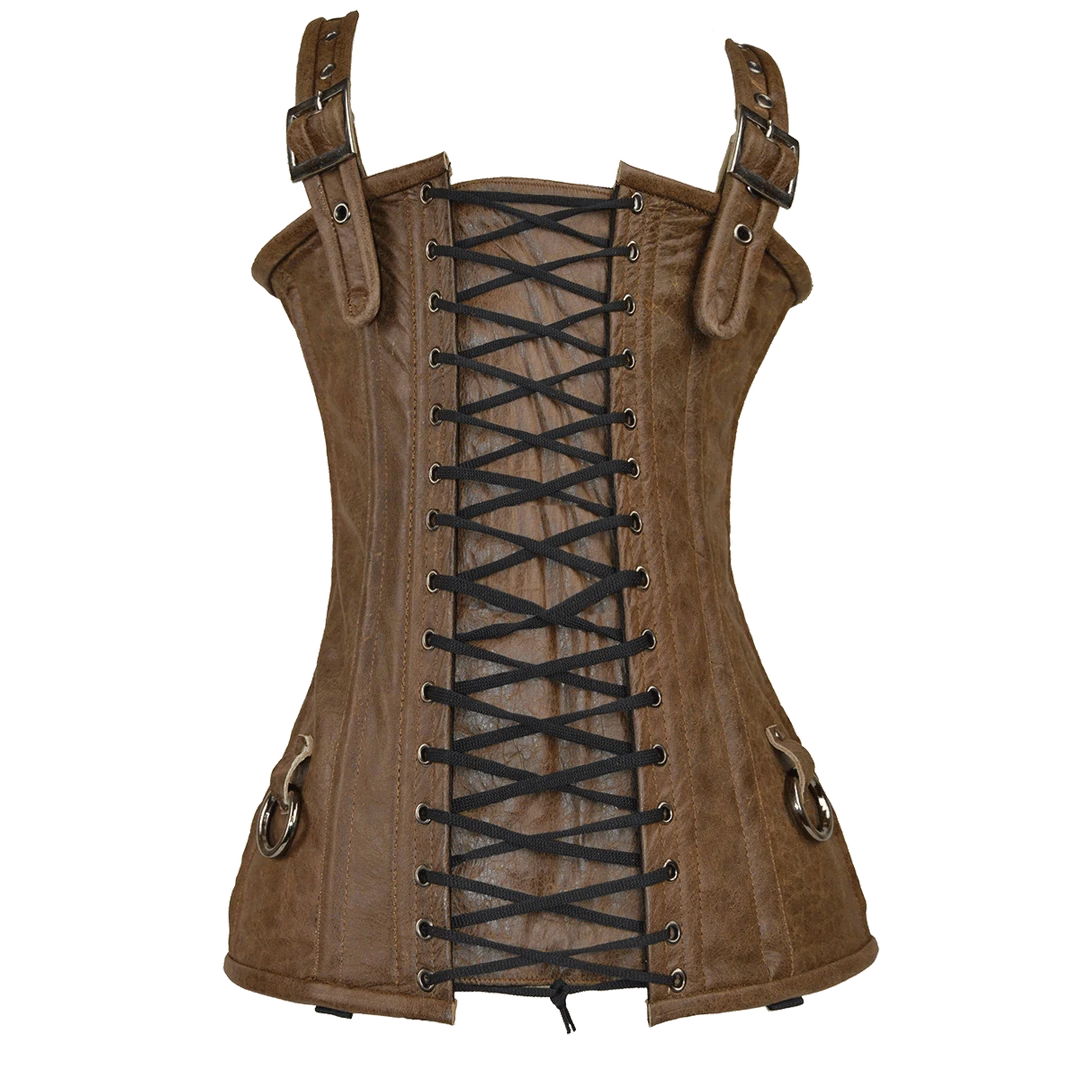 Vance Leather Corsets & Corset Dresses Corset Leather 6 Buckle Zipfront Tank 6 Vance Leather Corsets & Corset Dresses Corset Leather 6 Buckle Zipfront Tank