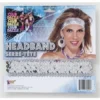 Forum Novelty Sequin Headband In Silver Or Black