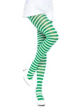 Leg Avenue Tights Striped Hosiery & Lingerie