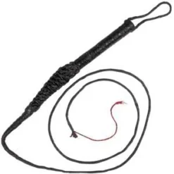 Loftus International Blunt Weapons Leather Bullwhip 9' Thick Handle