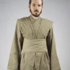 Museum Replicas Limited Jedi Tunic W-Cloth Belt Green 1 Museum Replicas Limited Jedi Tunic W-Cloth Belt Green