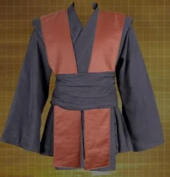 Museum Replicas Limited Movies/TV/Games Jedi Leather Tabard W-Snaps