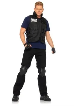Leg Avenue 4PC Swat Commander Uniforms & Occupations