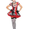 Leg Avenue Superheroes & Villains 3PC Harlequin Clown