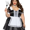 Leg Avenue 3 PC Classic French Maid Plus