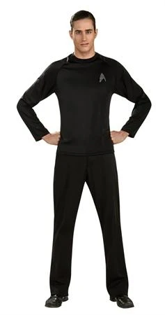 Rubies Star Trek Movie Black Shirt