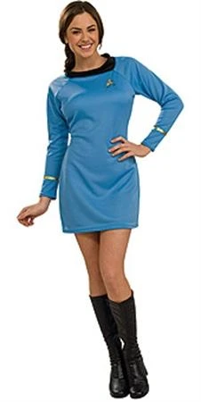 Rubies Star Trek TOS Deluxe Blue Dress Movies/TV/Games