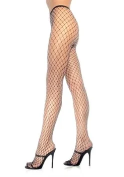 Leg Avenue Hosiery & Lingerie Spandex Diamond Net Pantyhose
