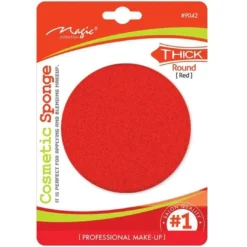 Bee Sales Red Cosmetic Sponge Round Makeup Tools & Accessories