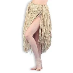 Funny Fashions Raffia Hula Skirt Natural
