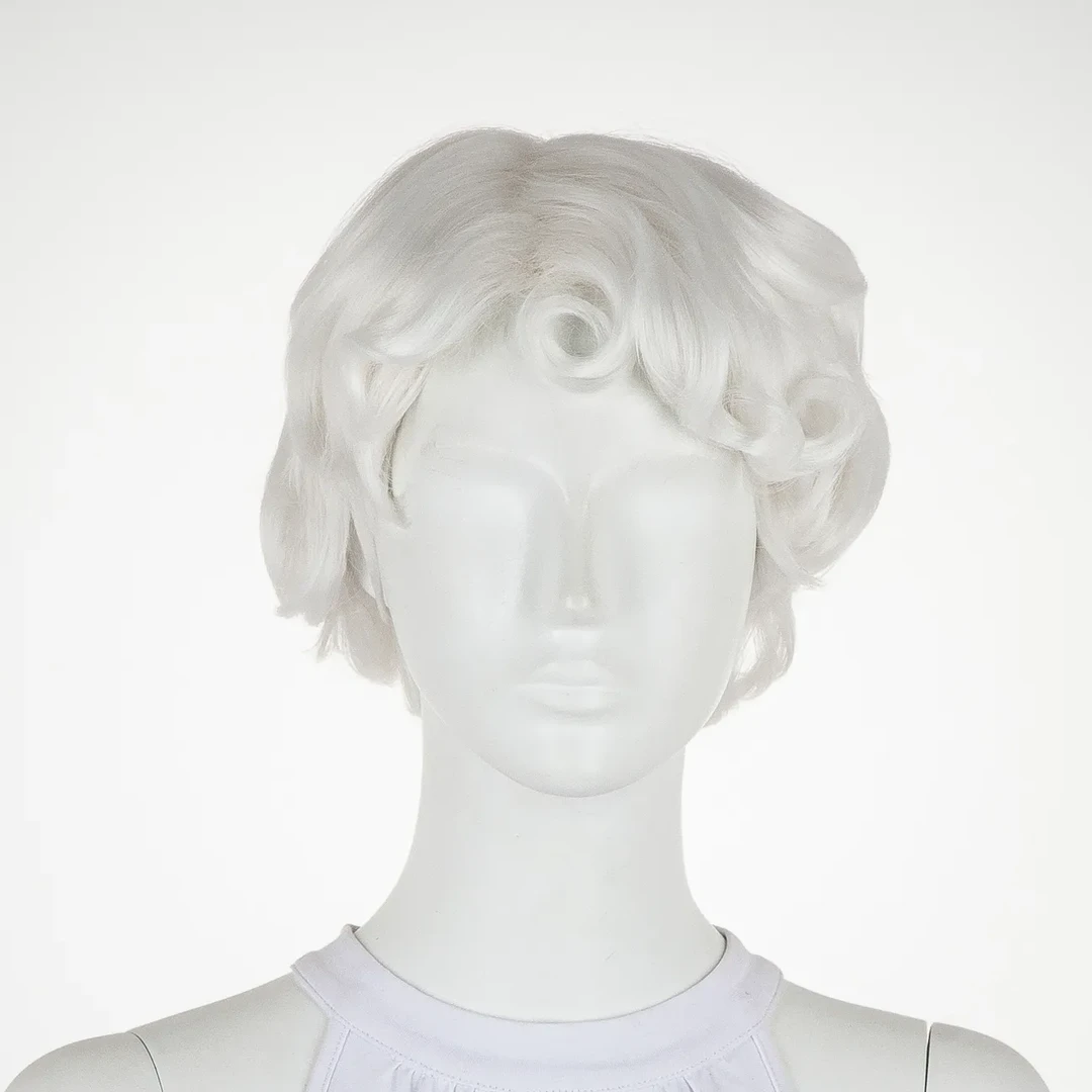 Arda Wigs Benny White Grey & White 3 Arda Wigs Benny White Grey & White