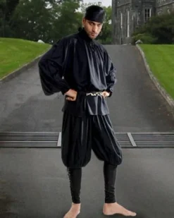 Pirate Dressing Pirate Lace-Up Boot Pants Cottuy Pirate & Medieval/Renaissance