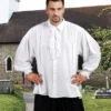 Pirate Dressing Shirt Medieval Ruffle Pirate & Medieval/Renaissance