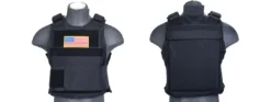 UK Arms Body Armor In Black Or Tan