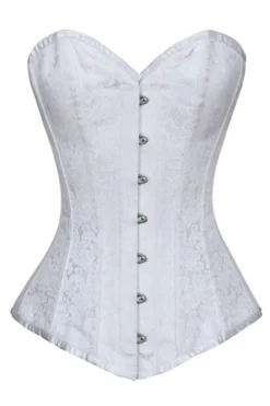 The Corset Company Brocade Overbust White Corsets & Corset Dresses
