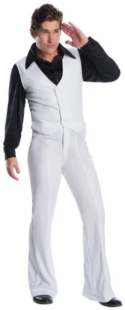 Charades Decades Disco King Pants, Shirt Or Vest