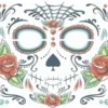 Tinsley Transfers Sugar Skull Tattoos & Tattoo Effects