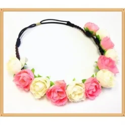 Ivy Trading Inc (Cutie Collections) Headband Rose Stretchy Storybook & Fairytale